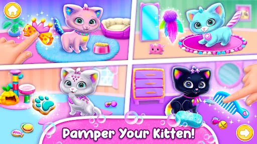 Gameplay screenshot 3 from Sweet Baby Girl Cleanup 5 - Educational game